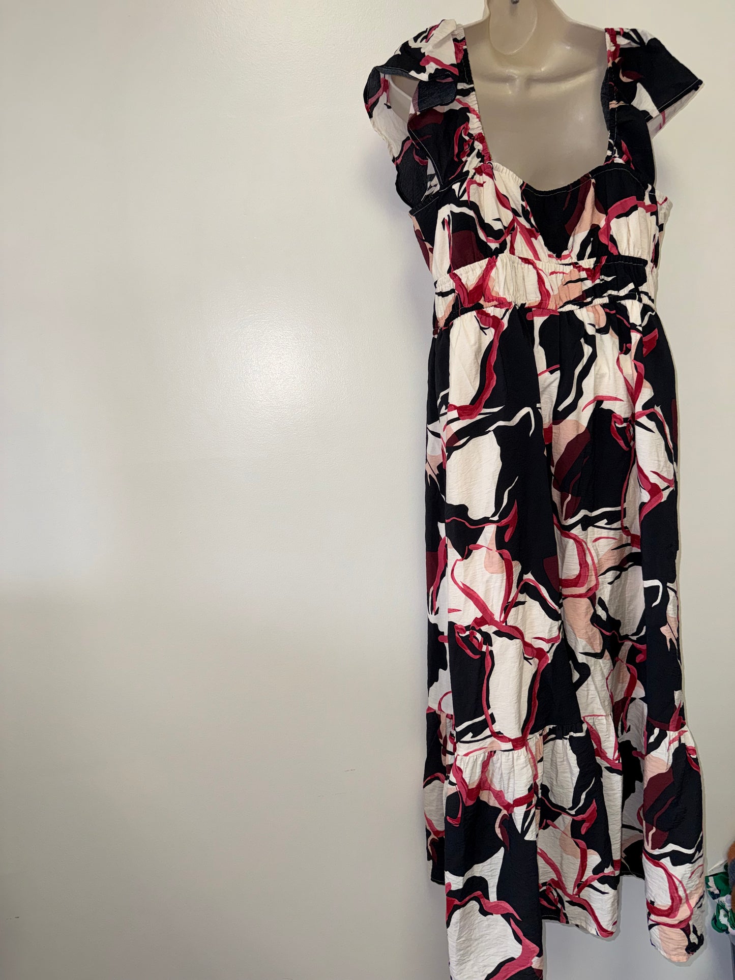 Nine West (Large) Pattern Maxi Dress