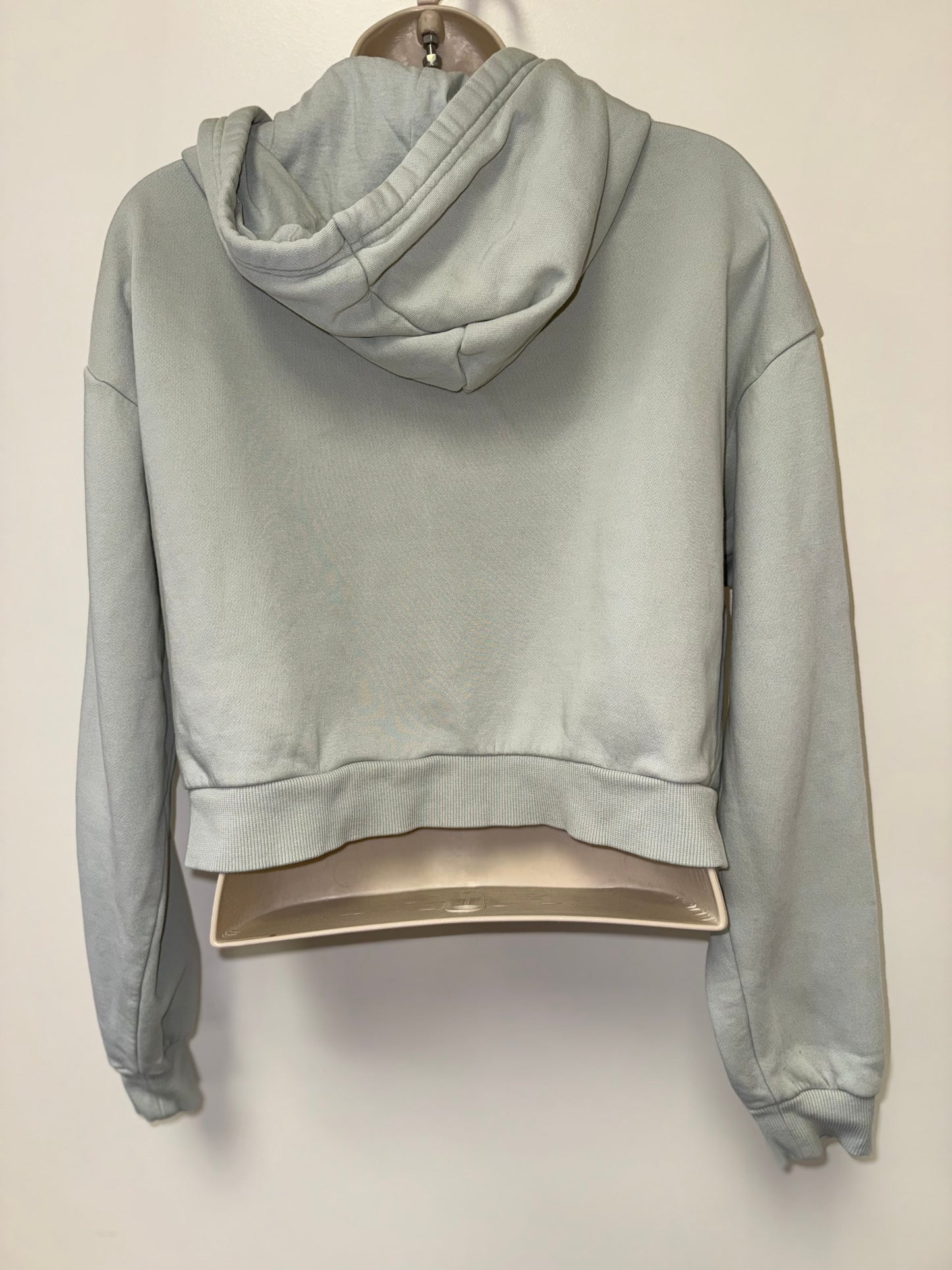 Under Armour (M) Mint Green Sweat Shorts & Cropped Jacket BUNDLED SET