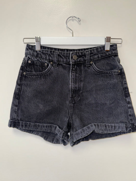 Bershka Black Denim Jean Shorts