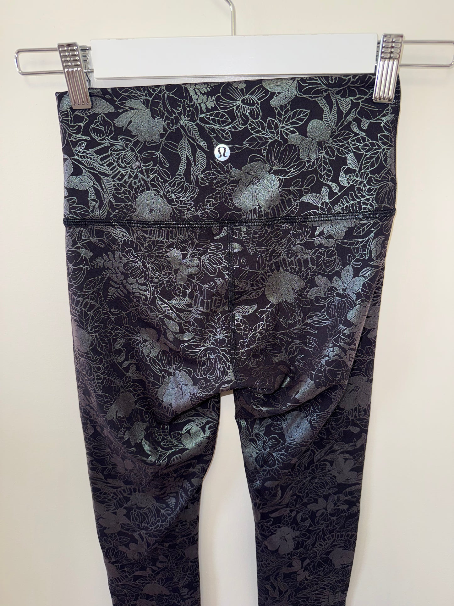 lululemon (4) Wunder Train High Rise Floral Pattern Leggings