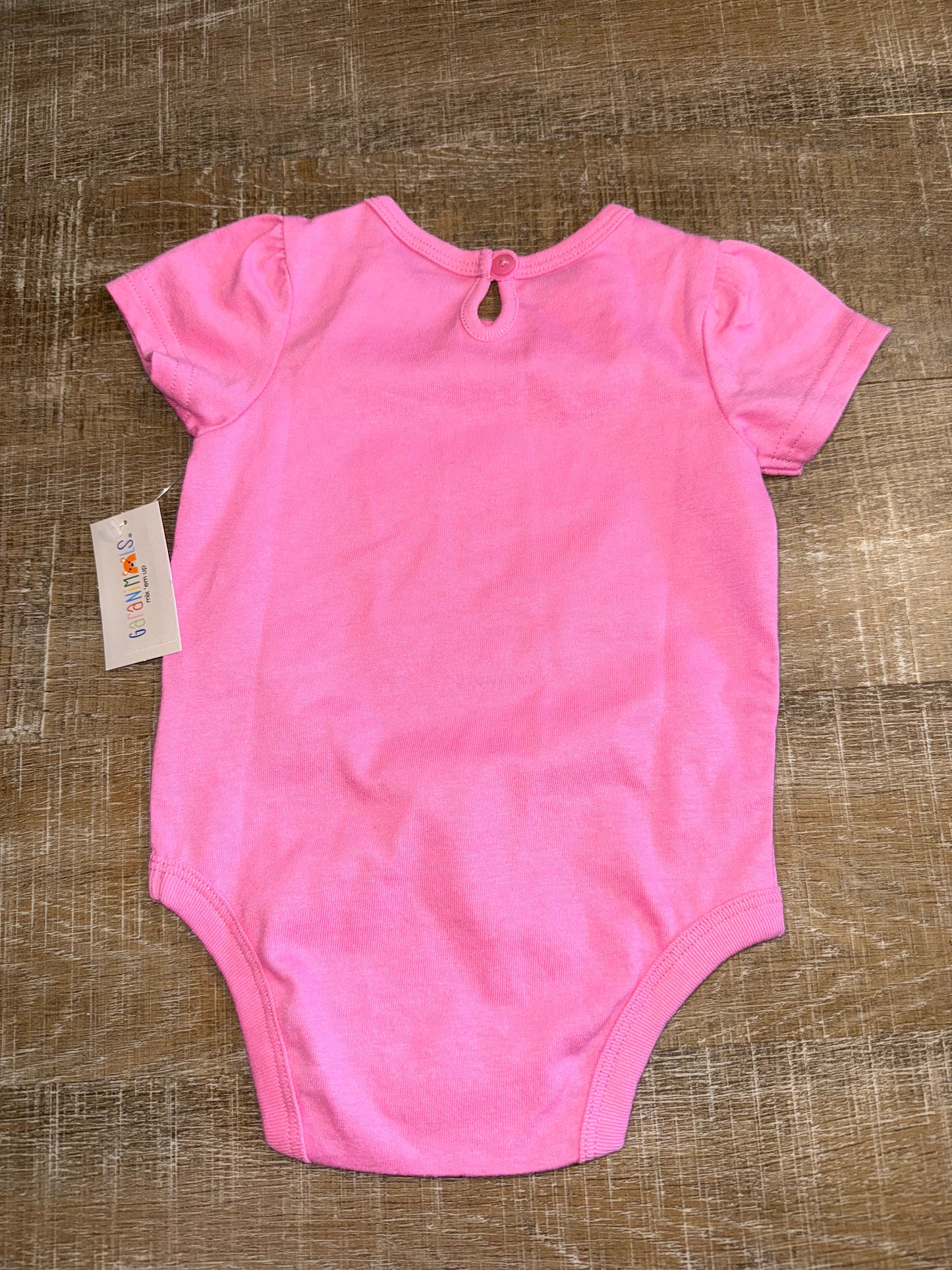NWT Garanimals (3-6 Months) Brand New Pink 'Oopsie Daisy' Onesie