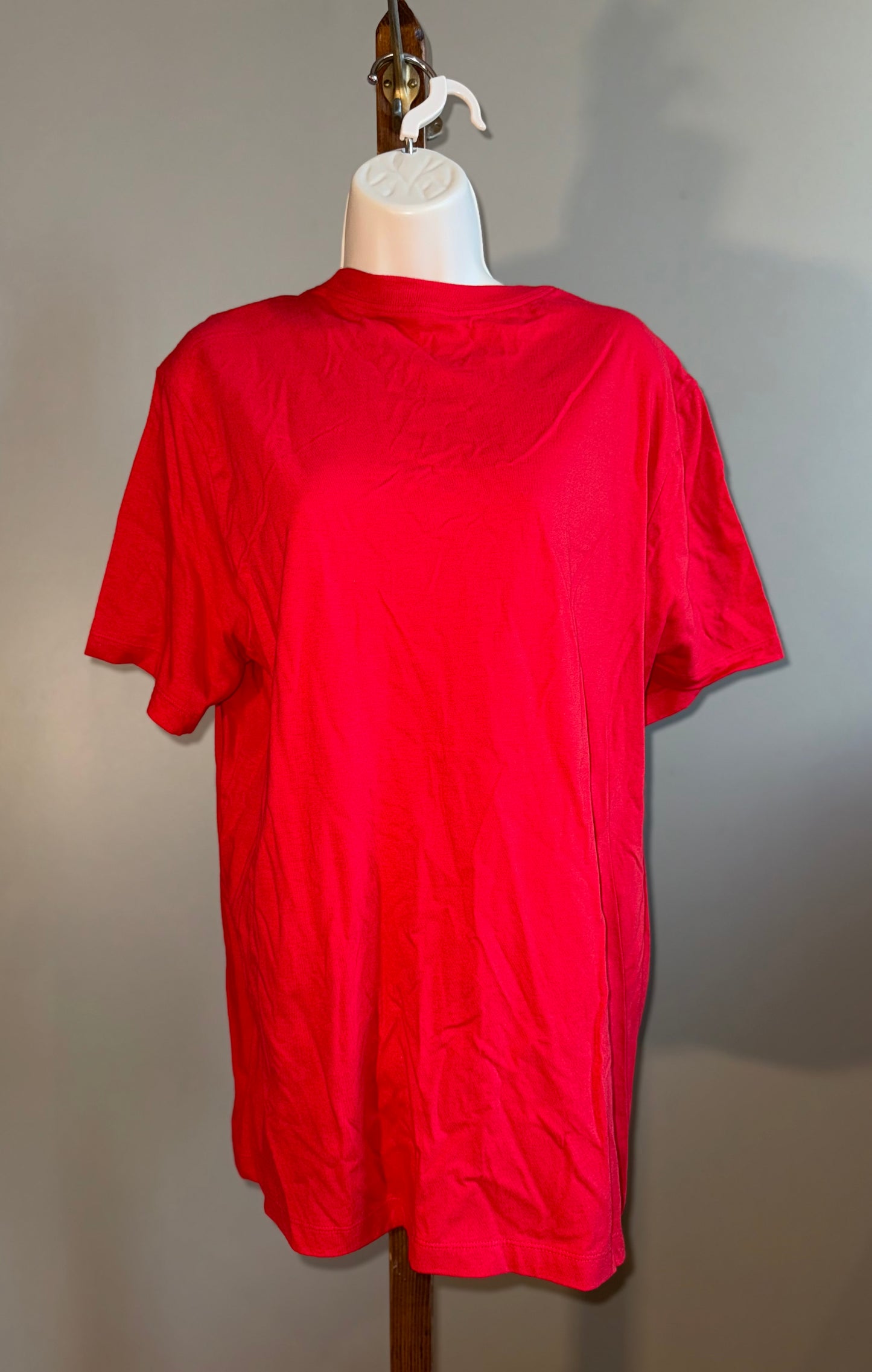 NWT Nike (L) Brand New Red 'Und12Puted 2024 National Champs' Red Ohio State Tee