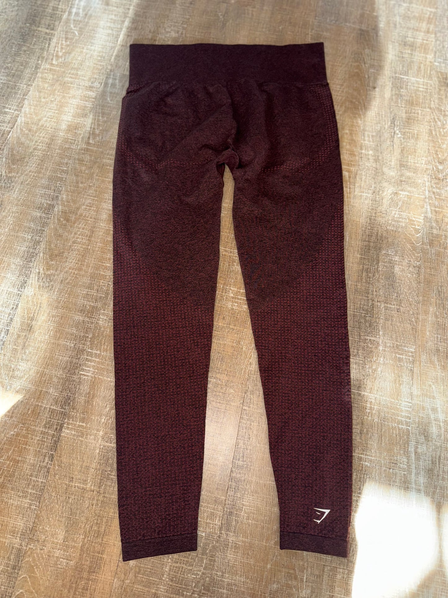 Gymshark (Large) Burgundy Leggings