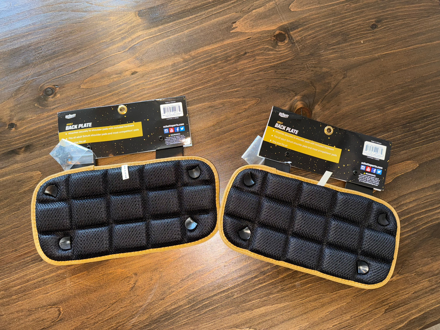 NWT Schutt (Adult OS) Brand New Back Plate
