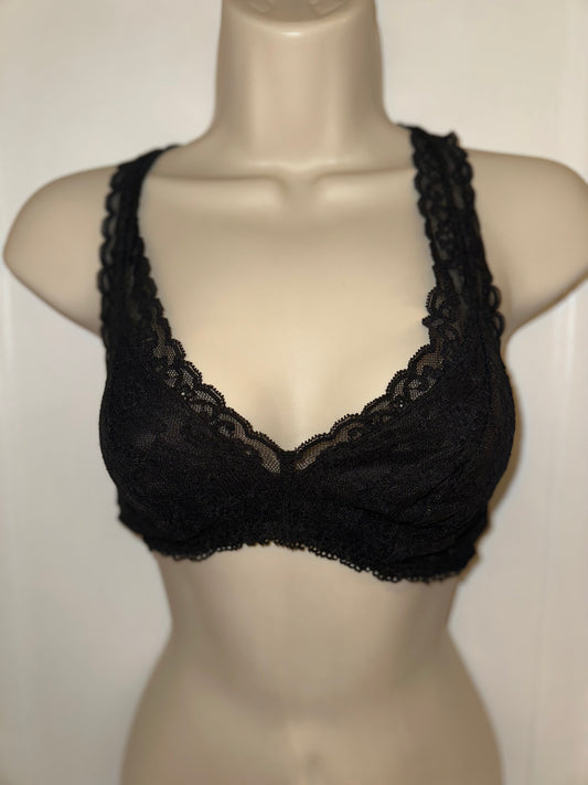 Victoria’s Secret (Small) Black Lace Bralette