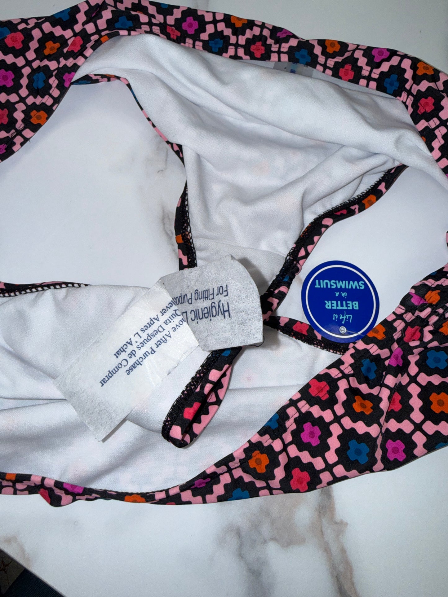 NWT Swimsuitsforall (22) Brand New Pattern 2 Piece Bikini Set