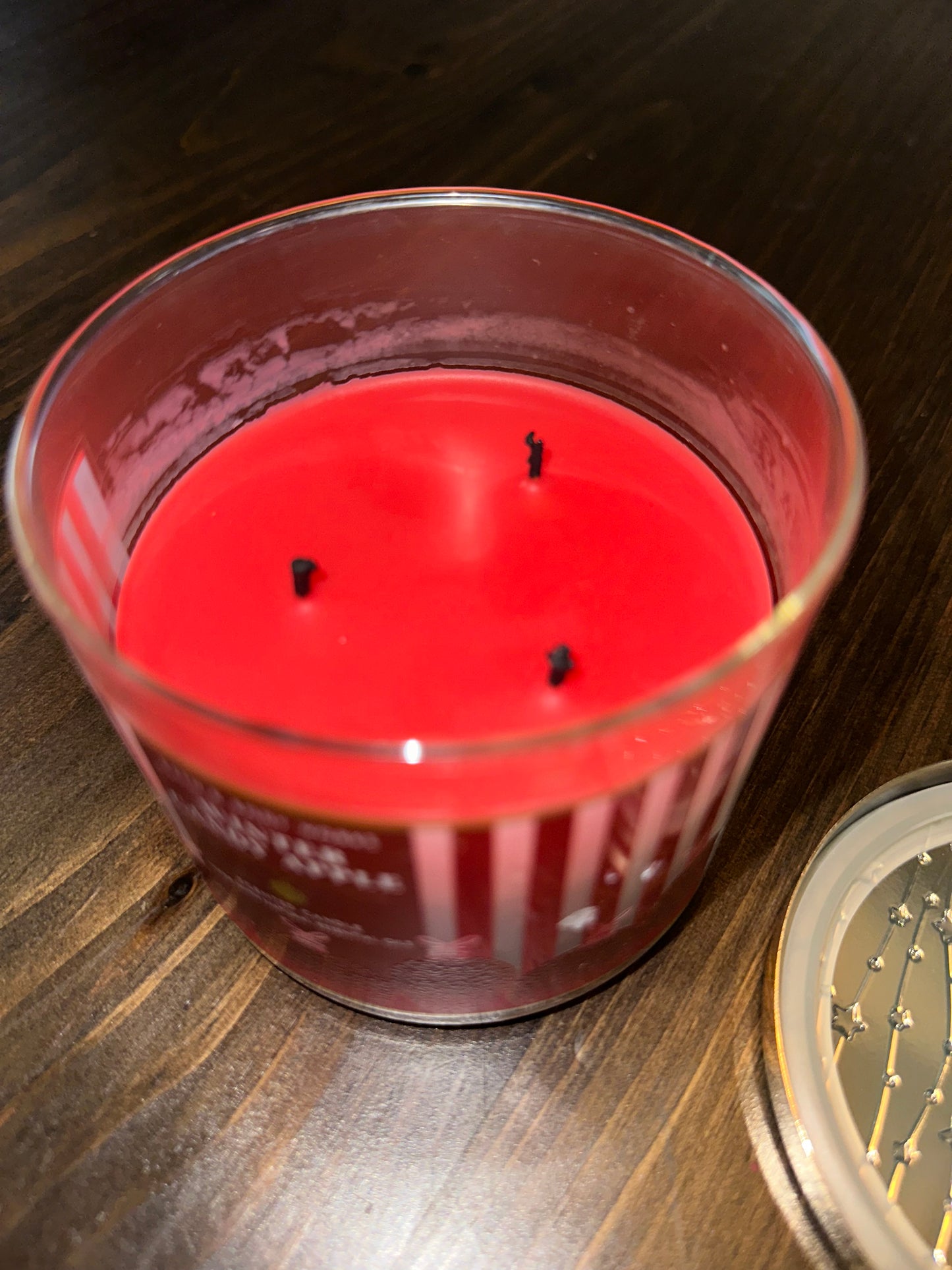 Bath & Body Works Winter Candy Apple 3 Wick Candle