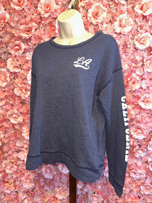 Hollister (Large) Blue Crewneck Sweatshirt