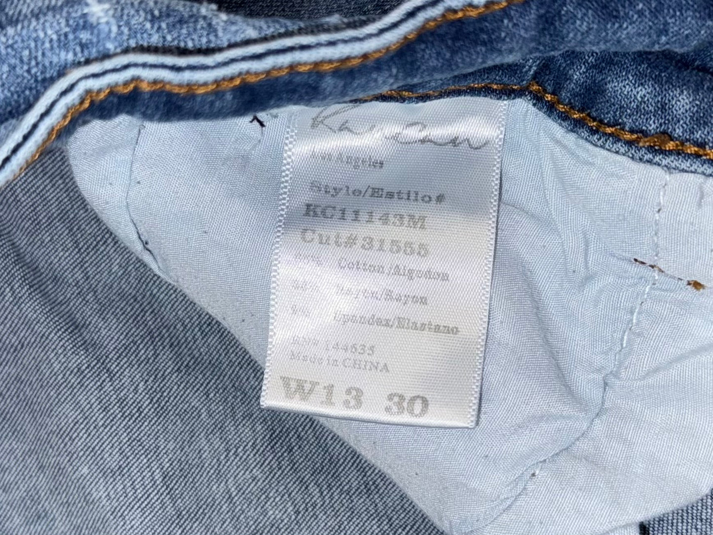 KanCan (13) Distressed Denim Jean Shorts