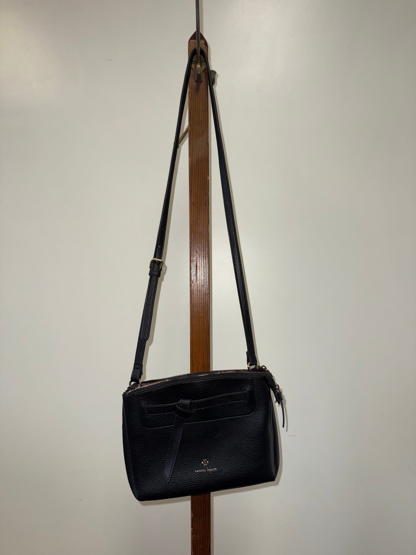 Nanette Lepore Black Crossbody Purse