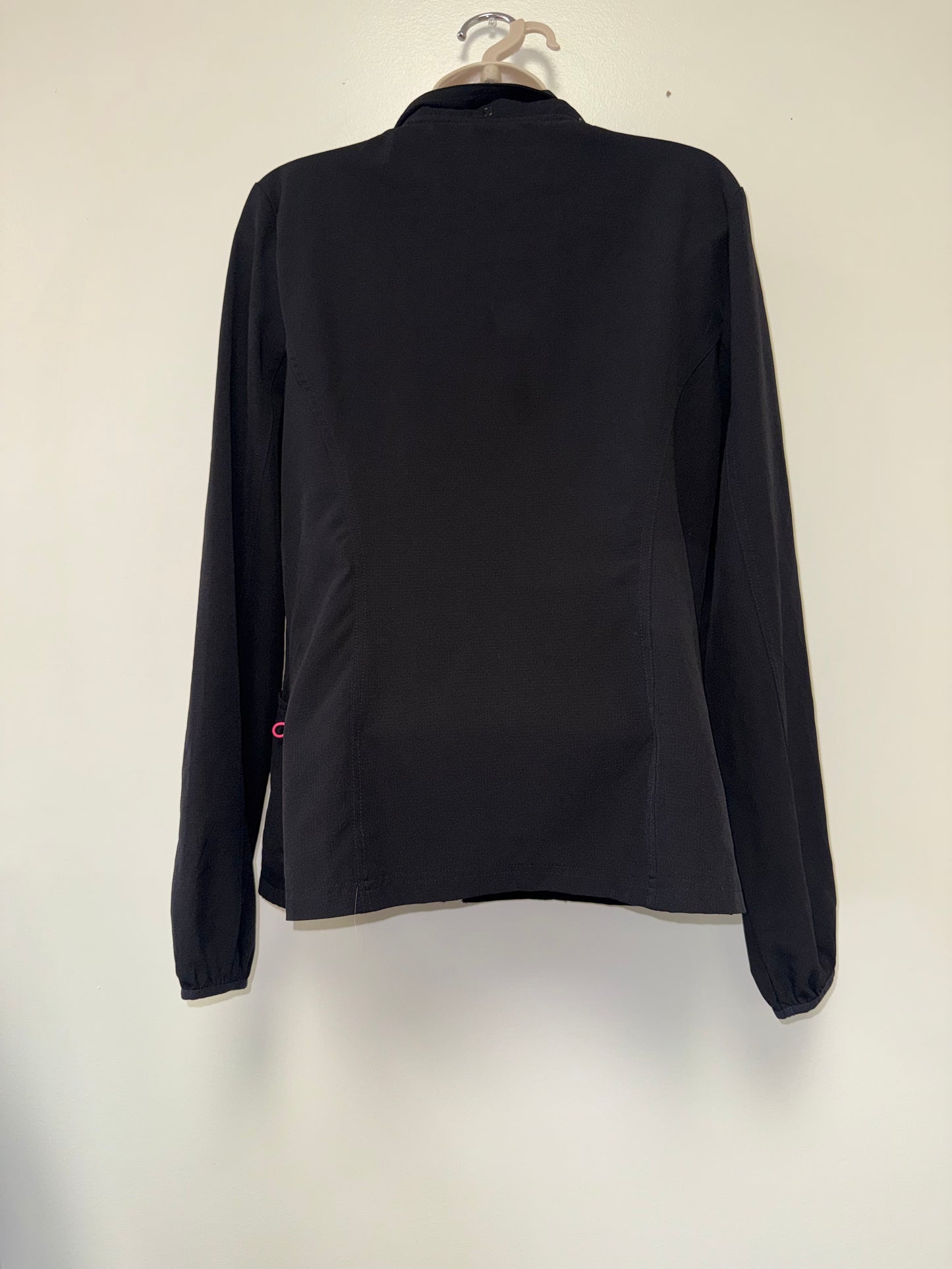 HeartSoul (Medium) Black Durable Moisture Wicking Zip Up Jacket