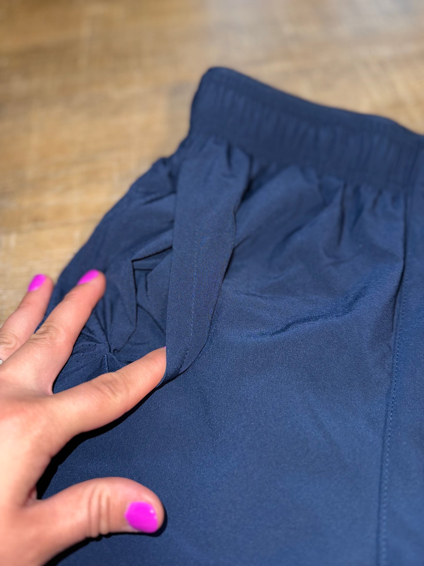 NWT DSG (Small) Brand New Navy Blue 5" Inseam Athletic Fit Shorts