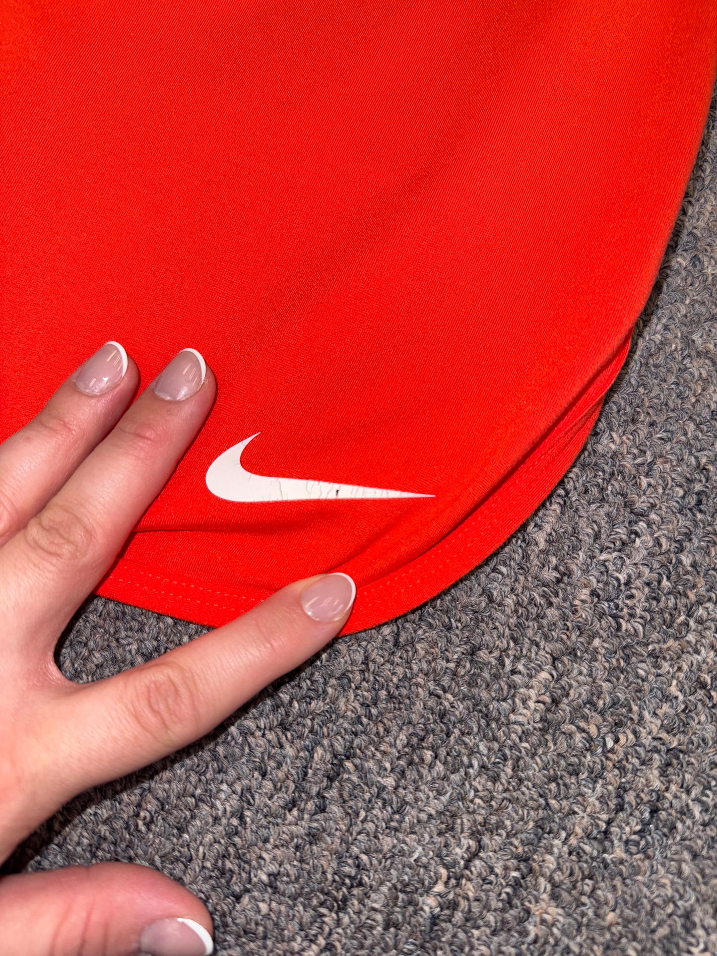 Nike (Small) Orange Dri-Fit Skort