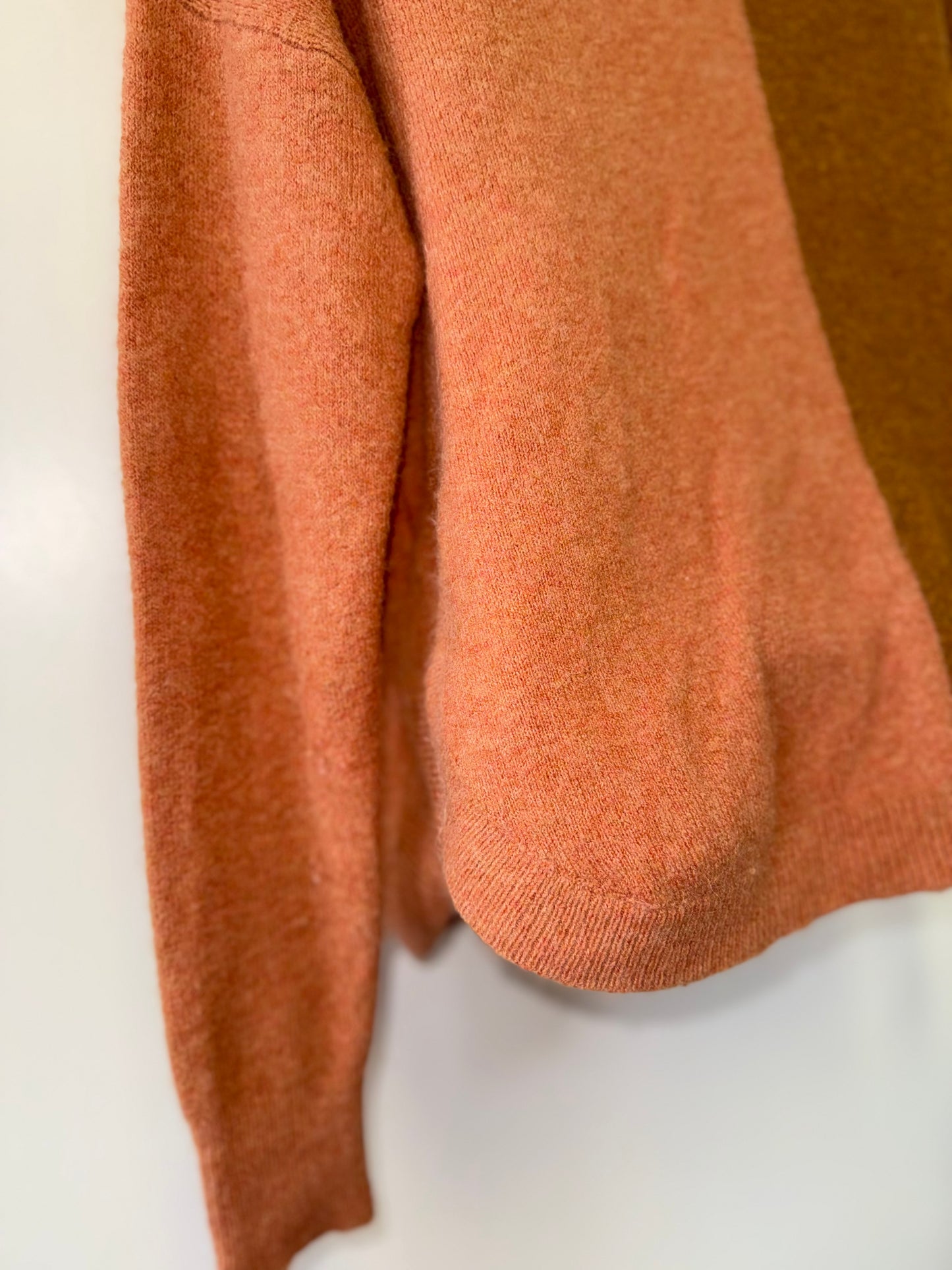 Madewell (XS) Neutral Colorblock Soft & Fuzzy Sweater