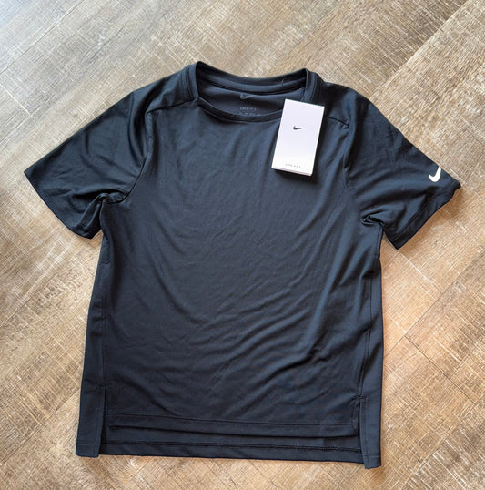 NWT Nike (XS Kids) Brand New Black Dri Fit Training T-Shirt