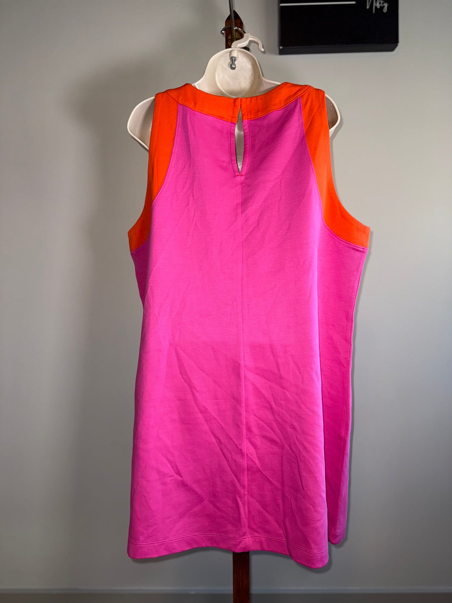 NWT Free Assembly (XXL) Brand New Pink Dress with Orange Trim