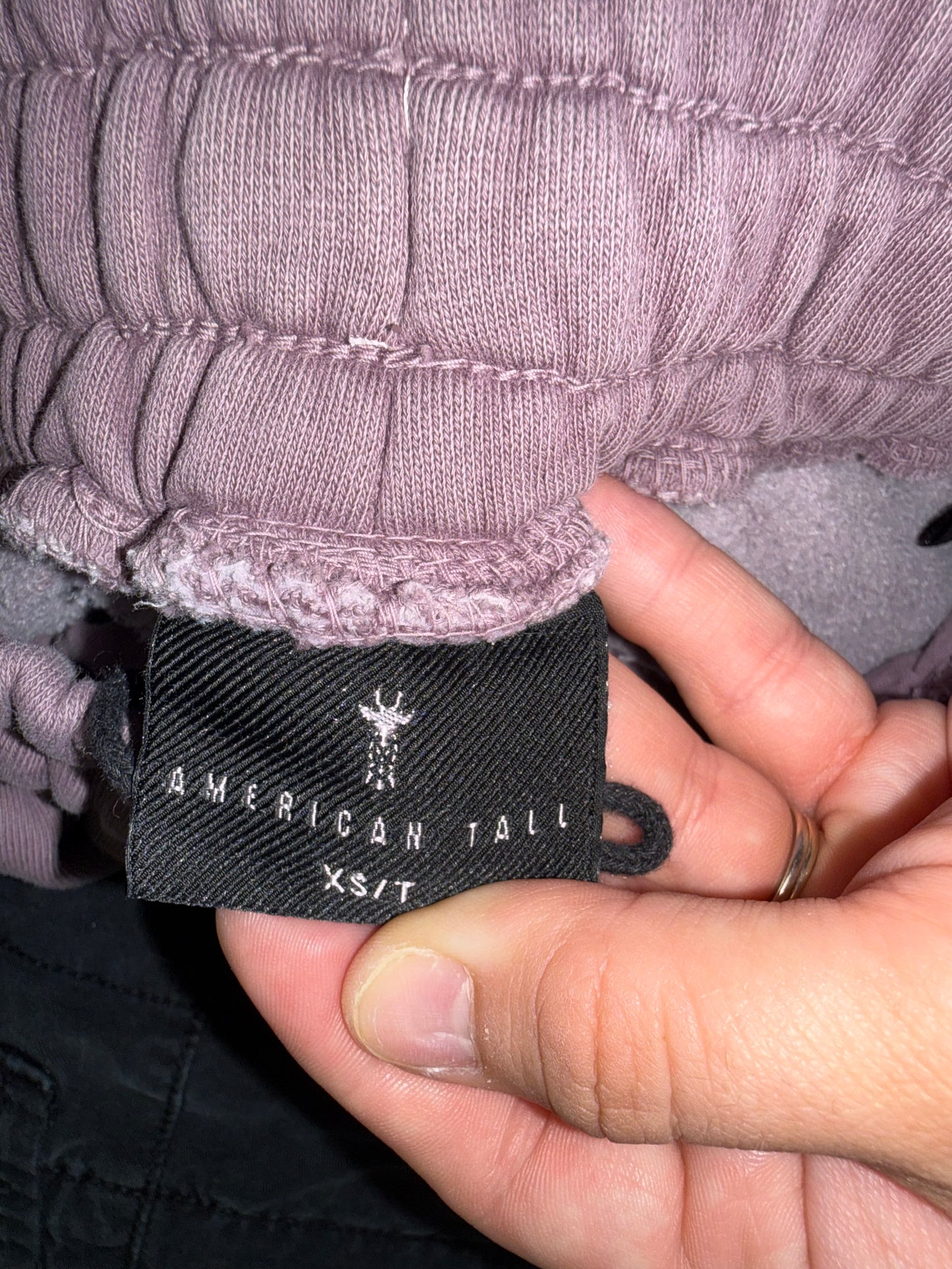 American Tall (XS) Pink Jogger Sweatpants