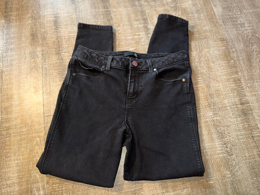 1822 (10) Black Denim Skinny Jeans with Stretch