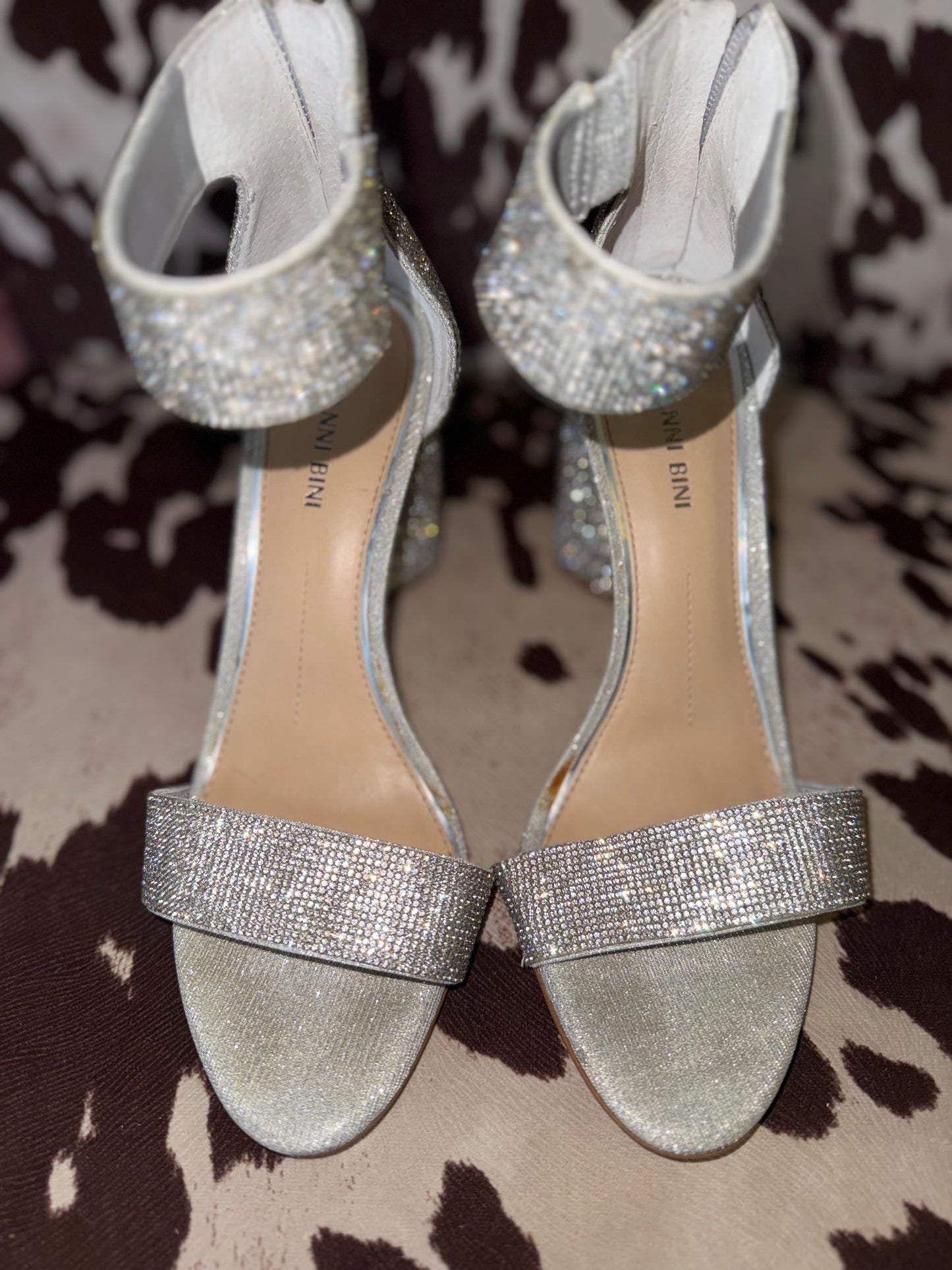 Silver heels