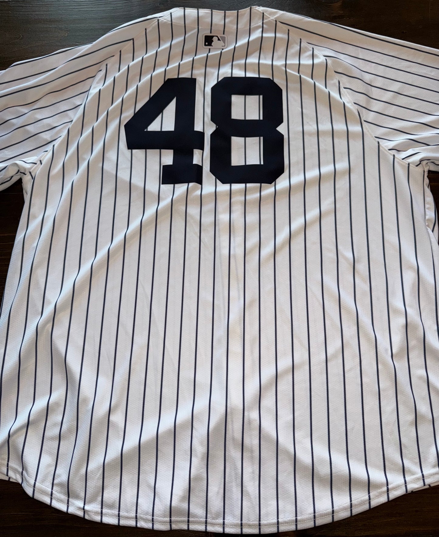 NWT Nike (XXL) Brand New Yankees #48 Striped Button Up Jersey