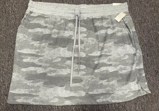 NWT Maurices (2X) Brand New Drawstring Neutral Camo Skirt