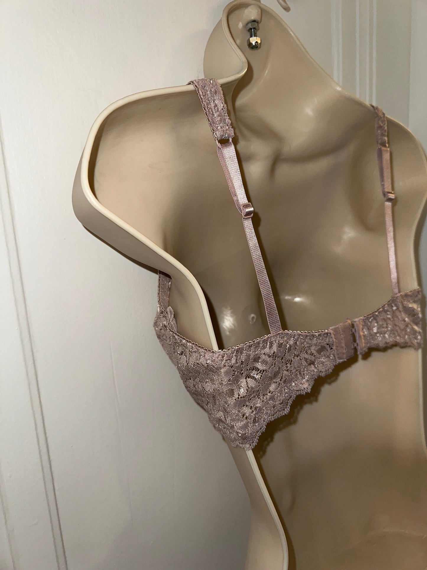 Pink Lace (34C) Bra