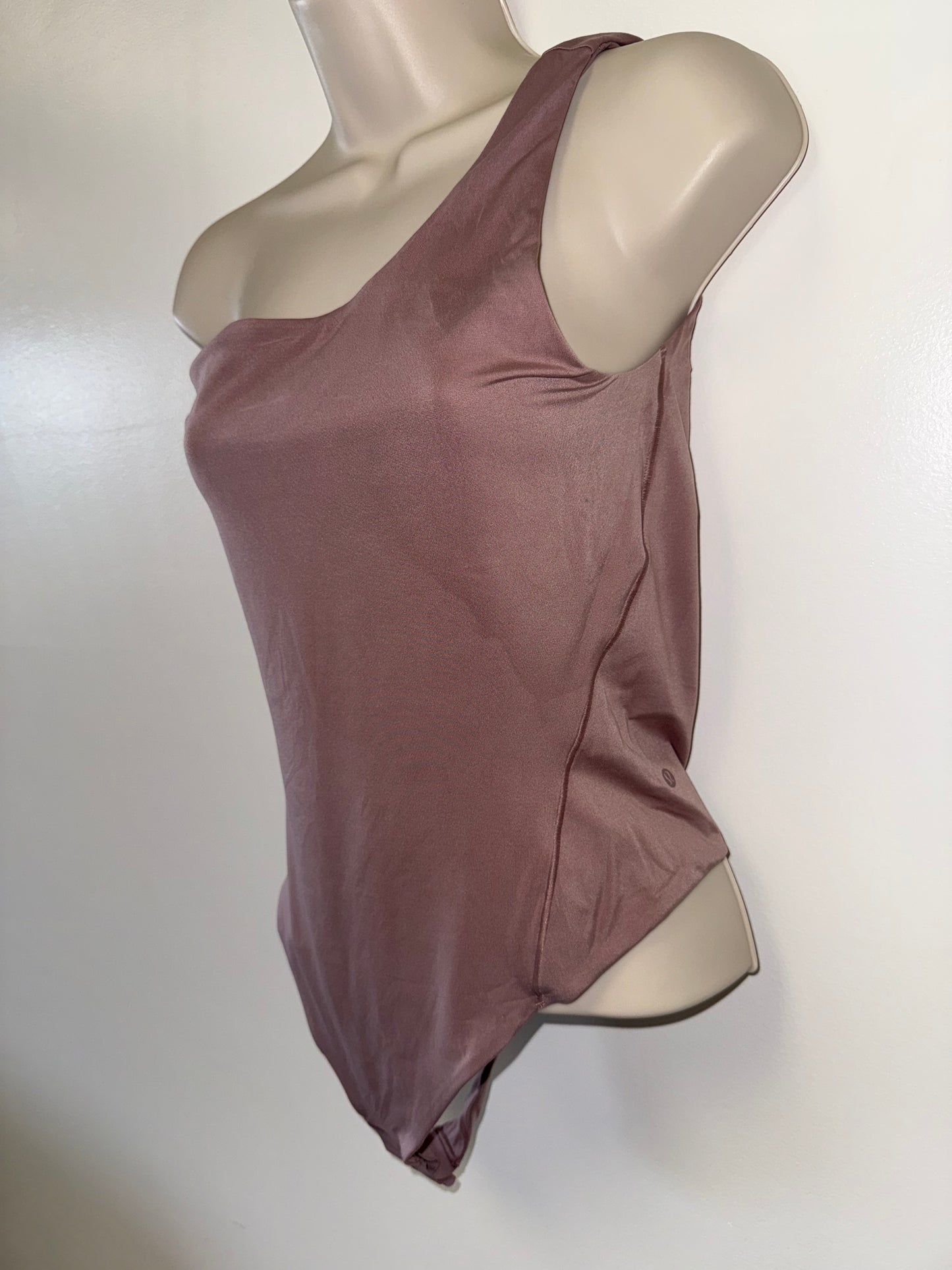 Lululemon (Large) Blue One Shoulder Bodysuit