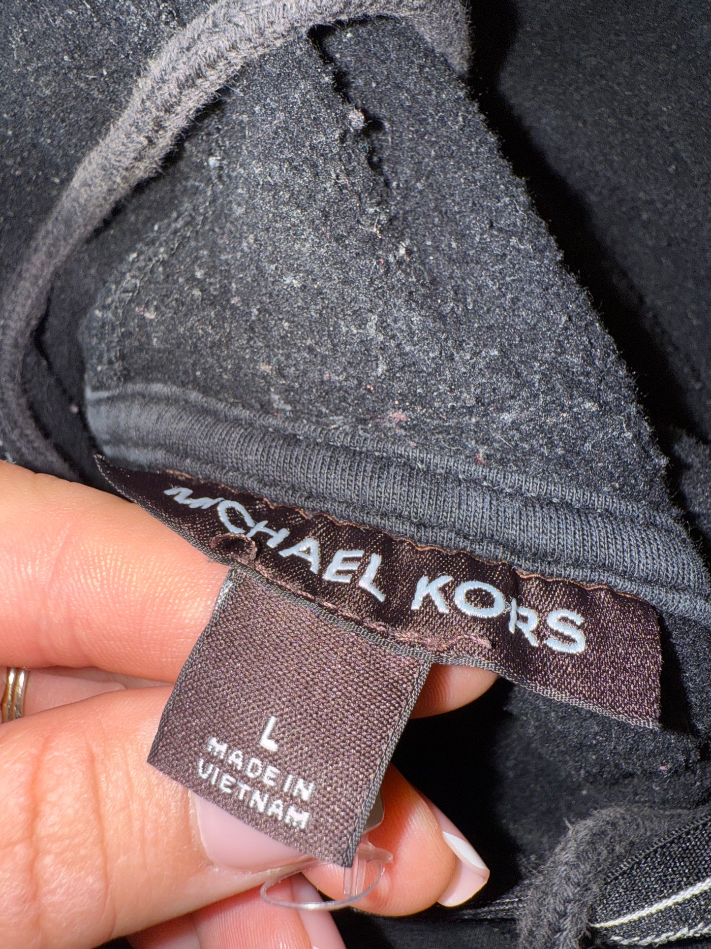 *FREE WITH PURCHASE* Michael Kors (Large) Black Hoodie