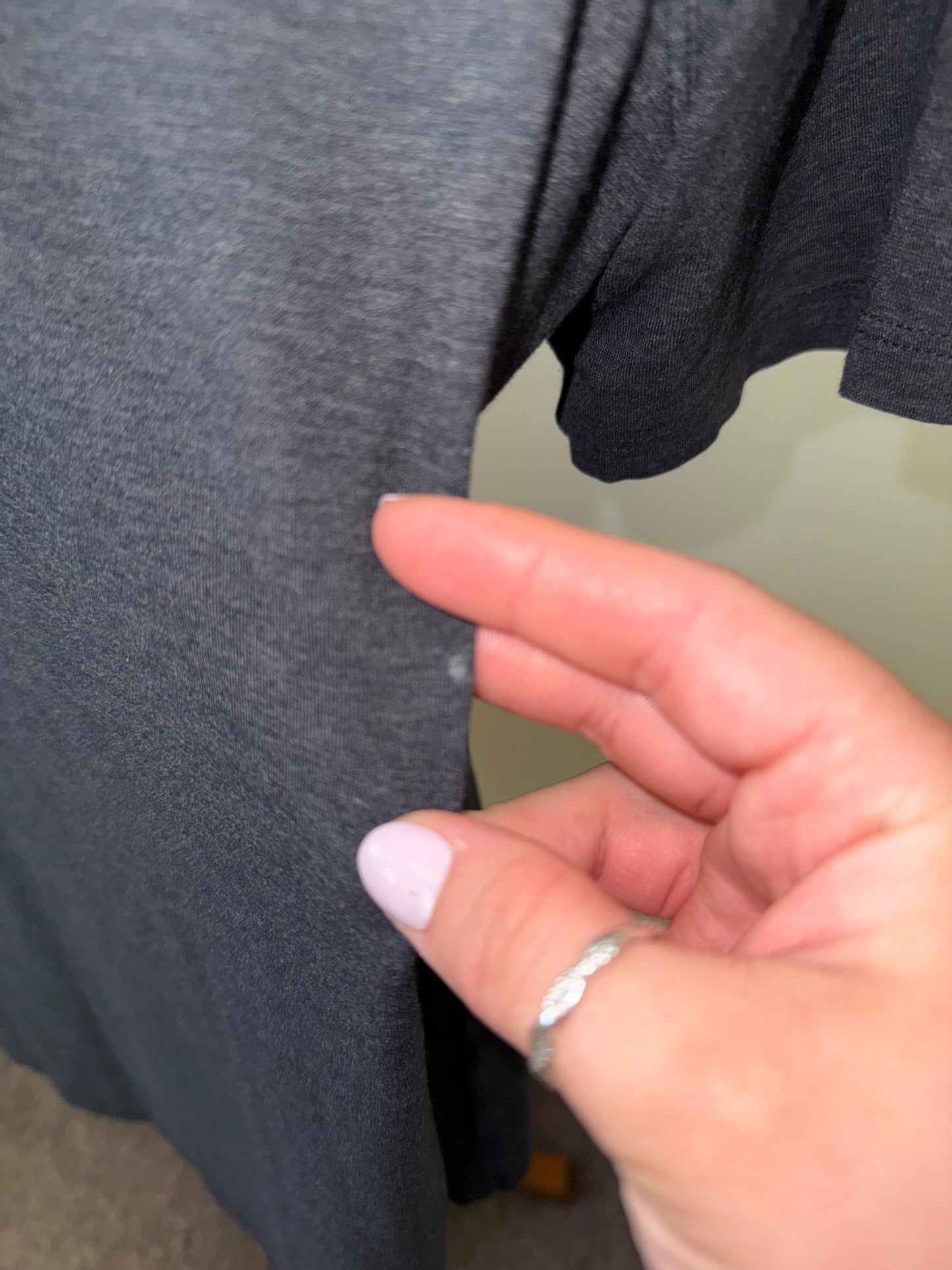 Lululemon Dark Grey Smooth Soft T-Shirt