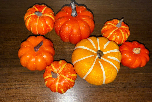7 Assorted Pumpkins