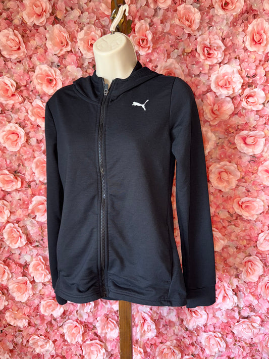 Puma (XS) Black Zip Up Jacket