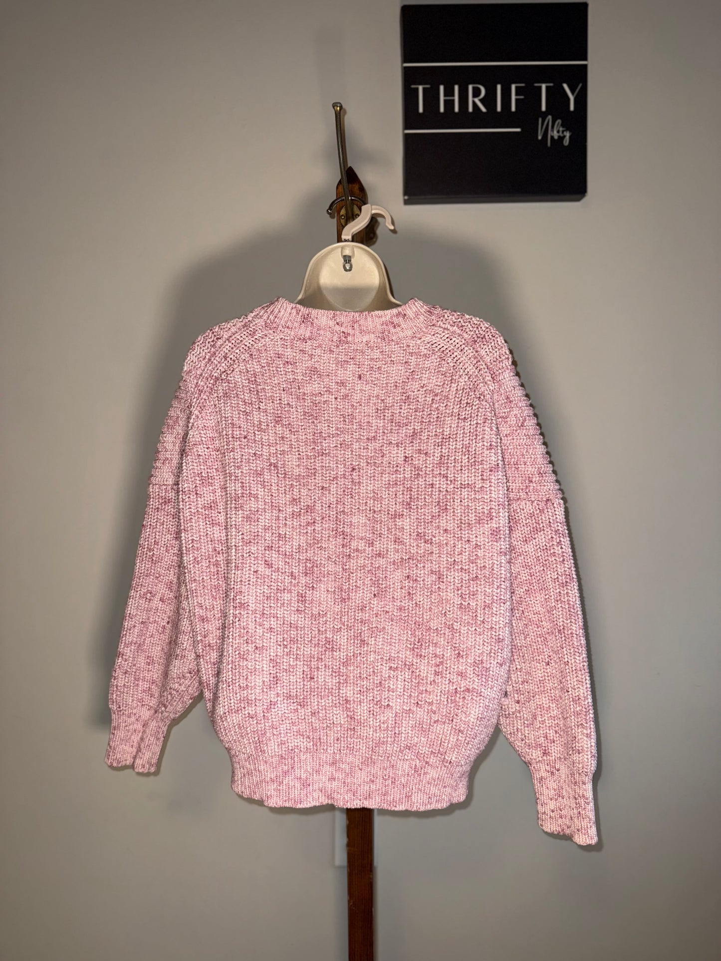 J. Crew (2X) Pink Knit Sweater