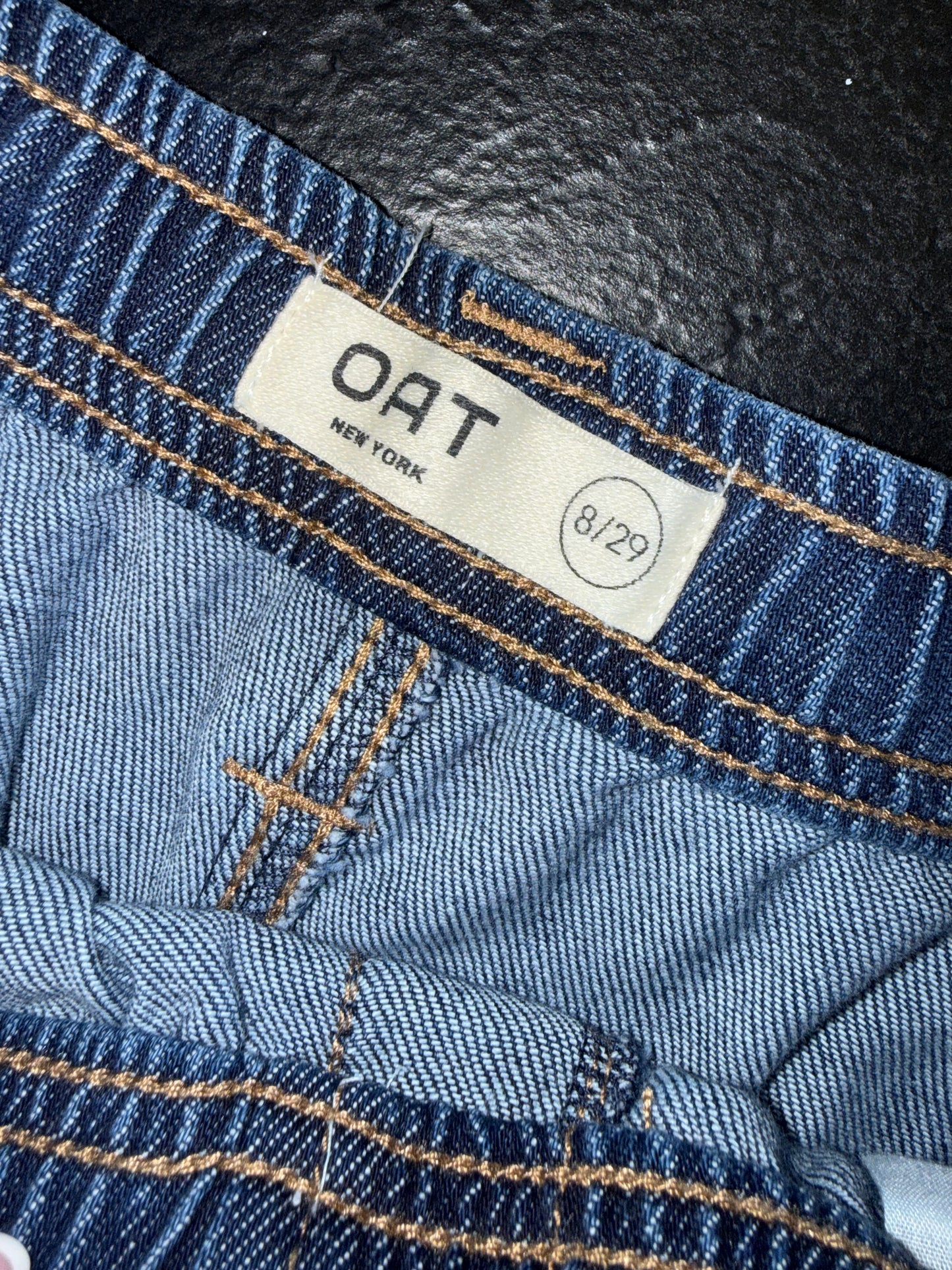 OAT (8) Straight Leg Drawstring Cloud Luxe jeans