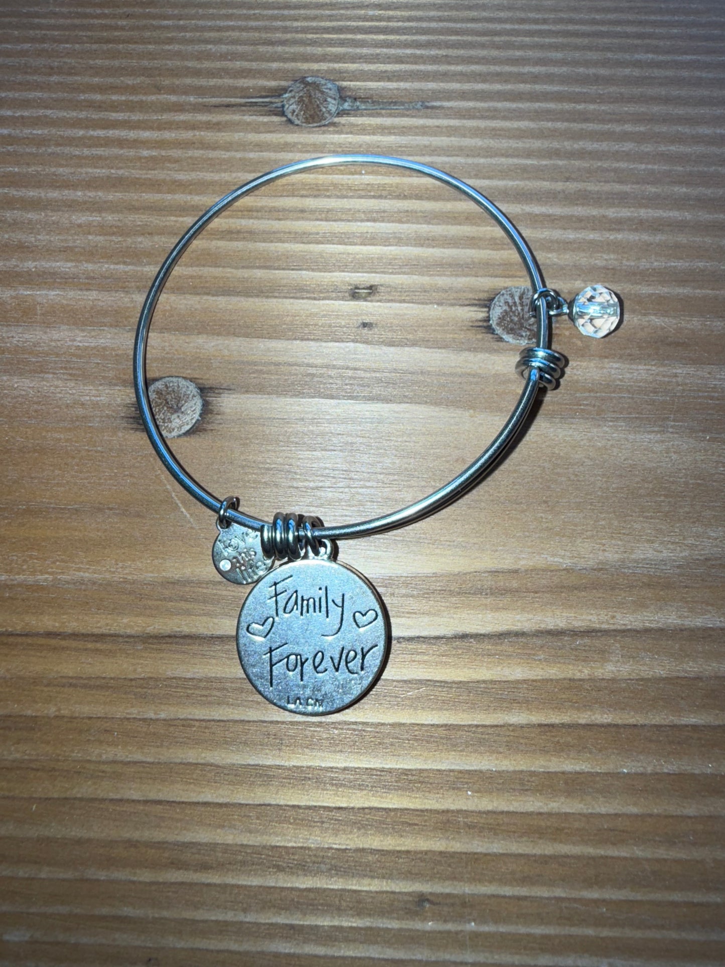 Love This Life Family Tree Pendant Bracelet