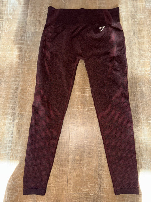 Gymshark (Large) Burgundy Leggings