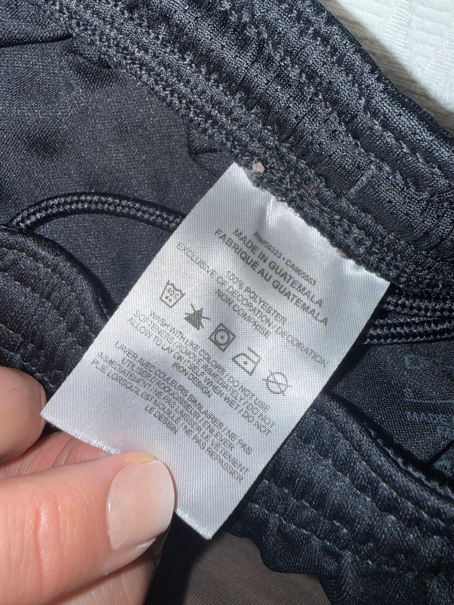 Nike (Small) Black Sporty Shorts