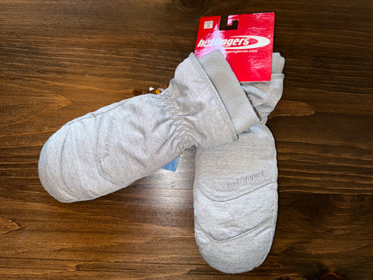 NWT Hotfingers (Ladies Small) Brand New Grey AP222 Flurry ll Mittens
