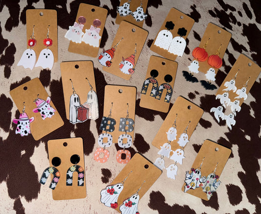 1 Pair of Halloween Earrings (BRAND NEW)