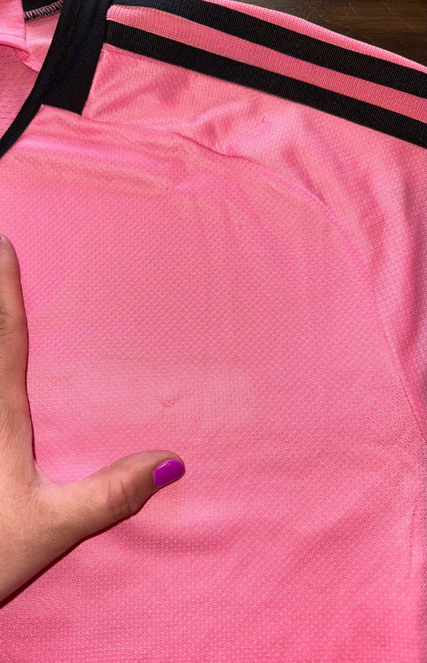 NWT Adidas (2XL) Brand New Pink Messi #10 Jersey