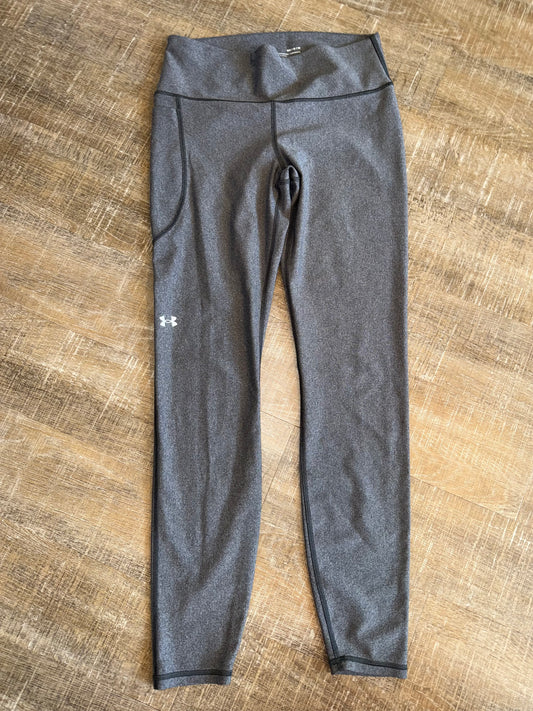 Under Armour (Medium) Grey Compression Leggings with 1 Slip Pocket