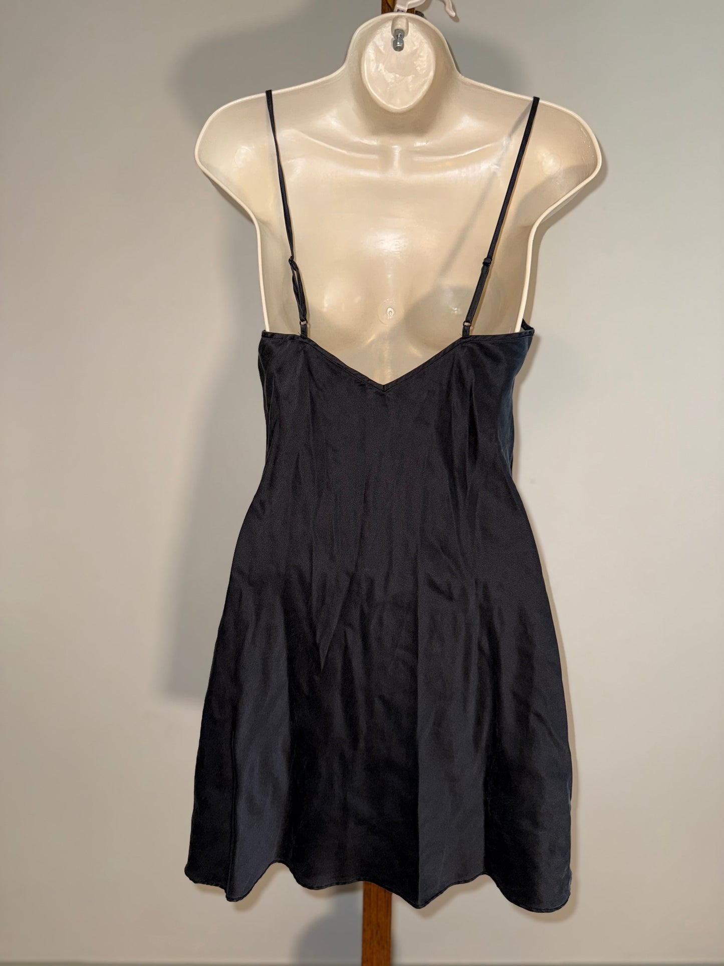 Victoria's Secret (Medium) Silk Chemise Slip Dress
