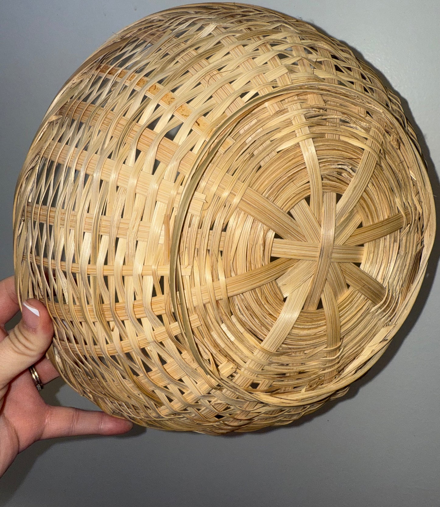 10 Piece Wicker Basket Set - Basket Wall Starter