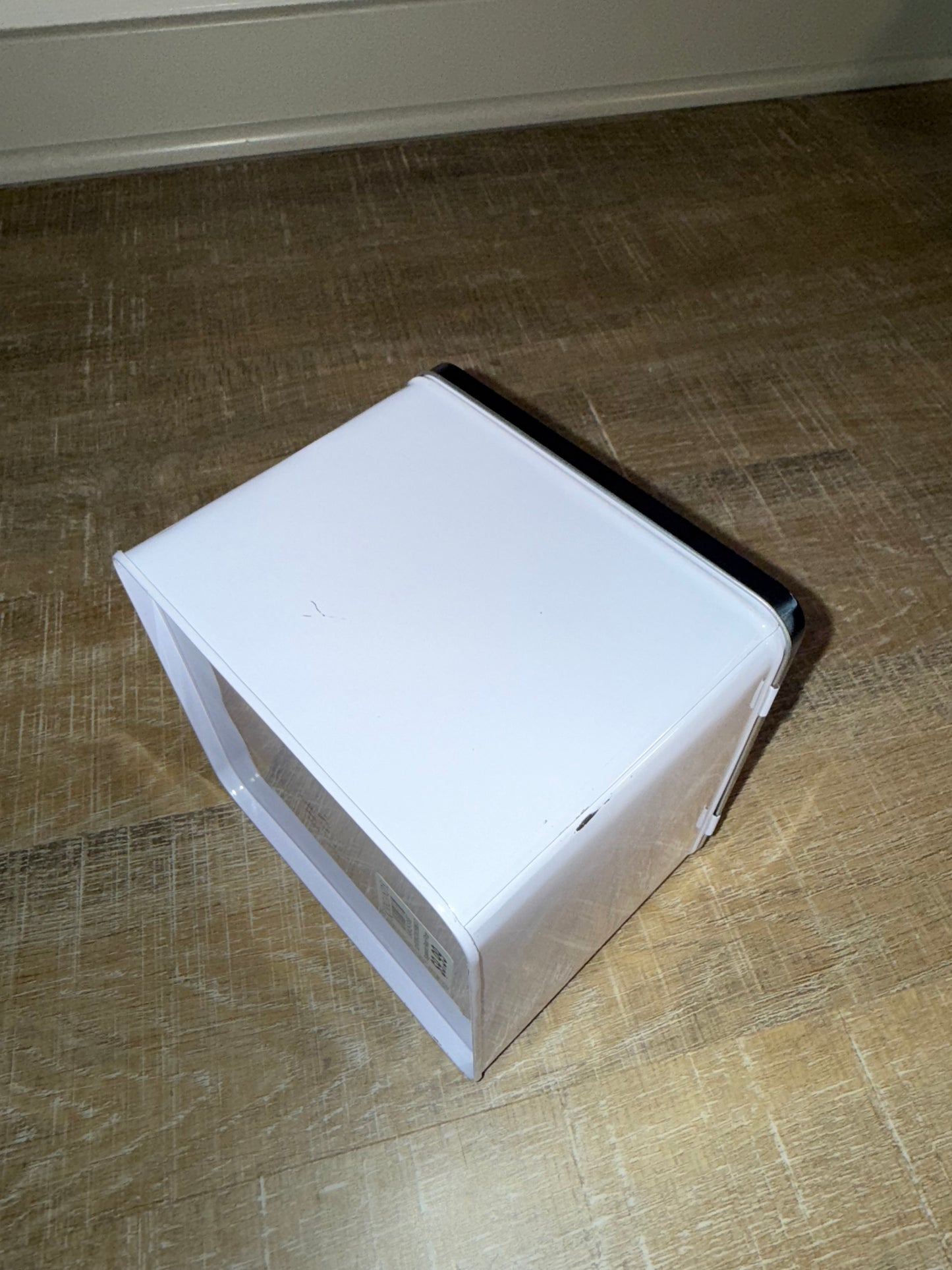 Rae Dunn Black and White Metal 'Sweets' Box