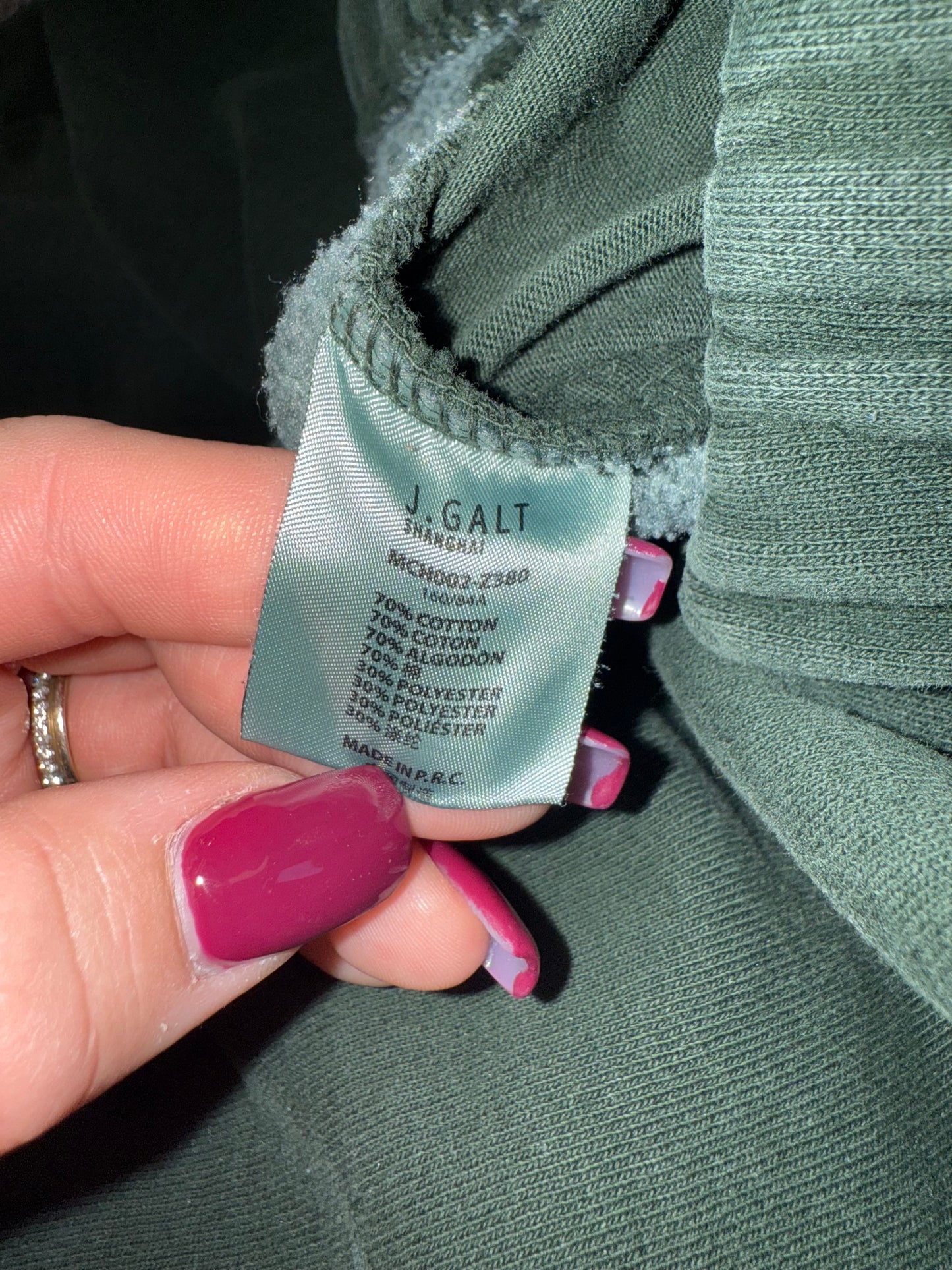 Brandy Melville Green Jogger Sweatpants