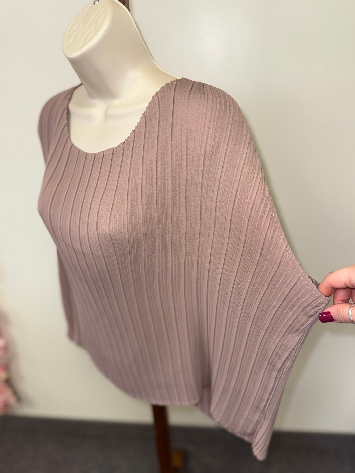 Joie (XL) Brown Ribbed Sleeveless Blouse