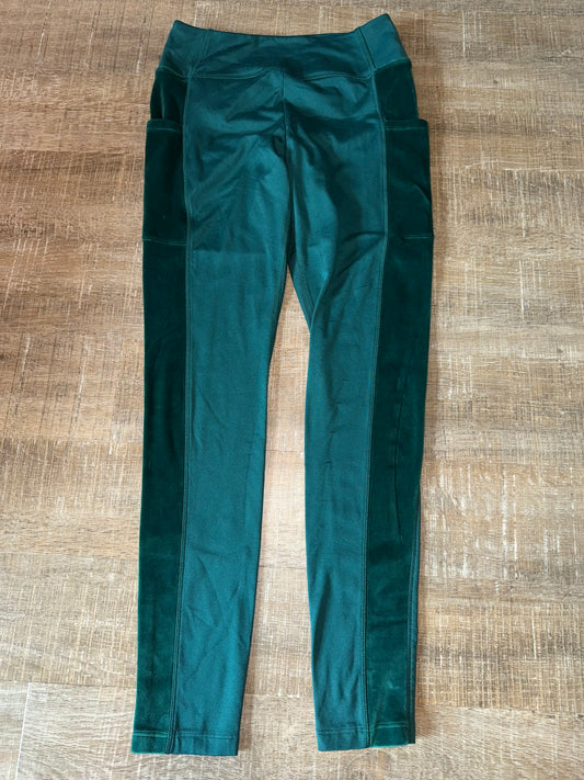 PINK Victoria's Secret Active (Small) Green Leggings with Pockets