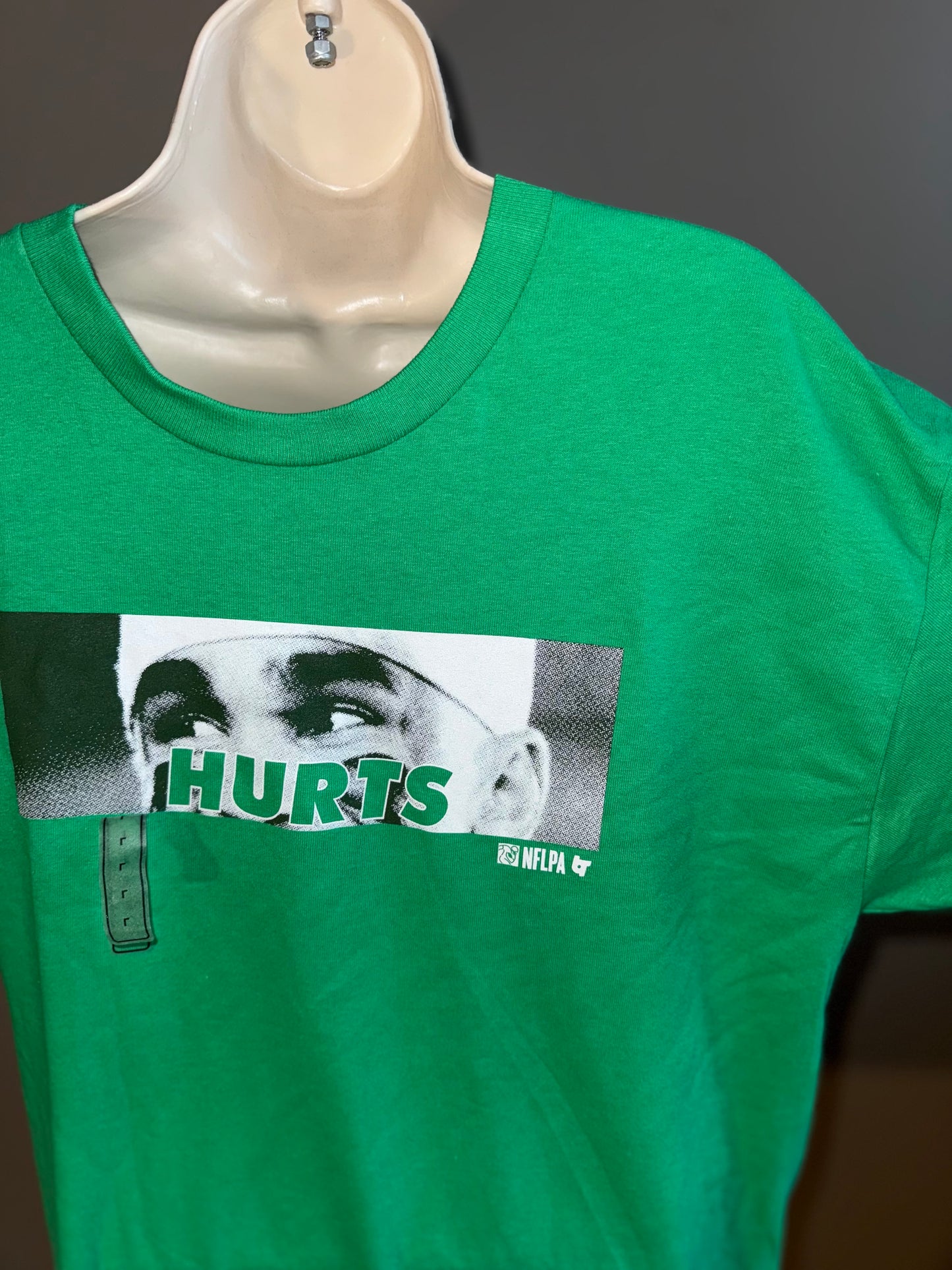 NWT Breakline (Large) Brand New Hurts NFLPA Green Graphic T-Shirt