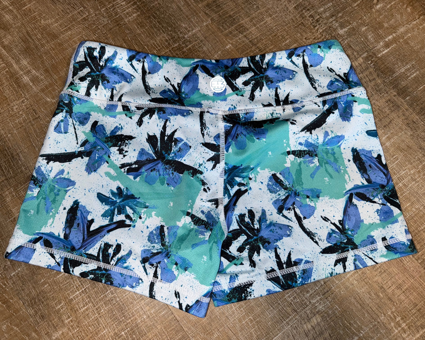 Lab (Medium) Pattern Spandex Shorts