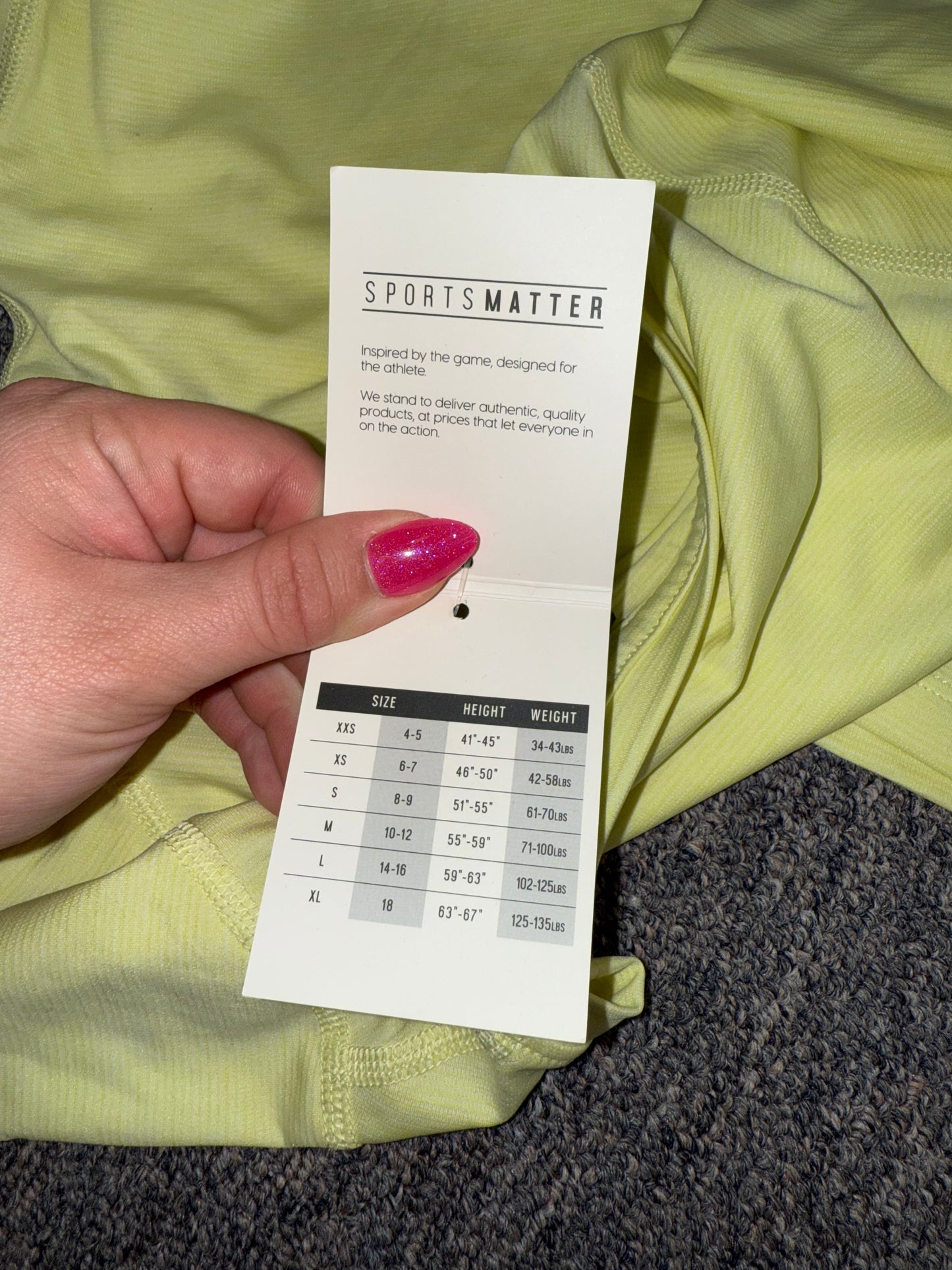 NWT DSG (XS) *FREE WITH PURCHASE* Brand New Kids Yellow Sporty T-Shirt