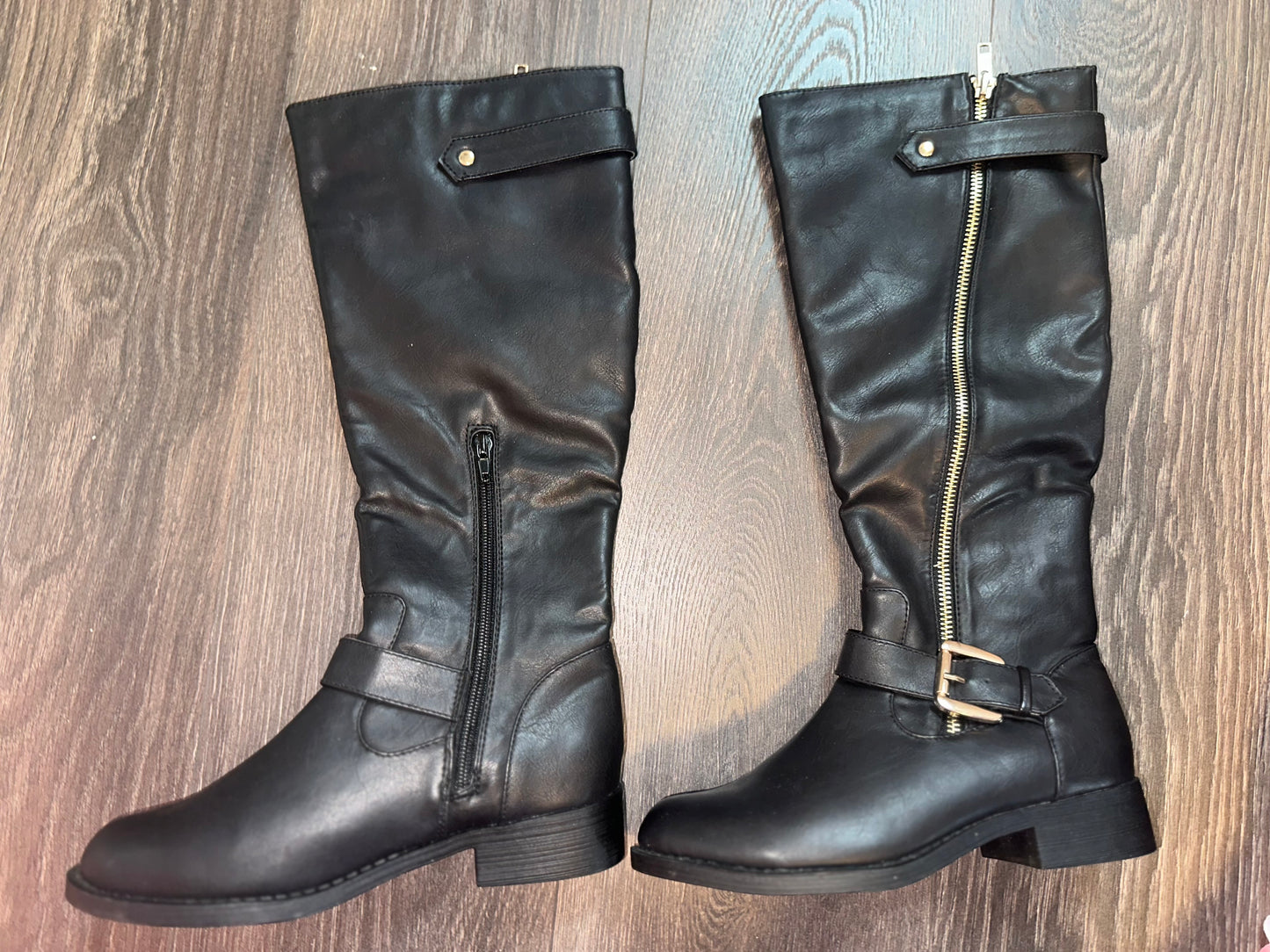 Forever 21 (6 1/2) Black High Boots